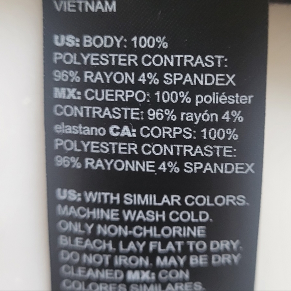 NWT Versatile Flowy Black Blouse by WHBM Size XS - Picture 6 of 6